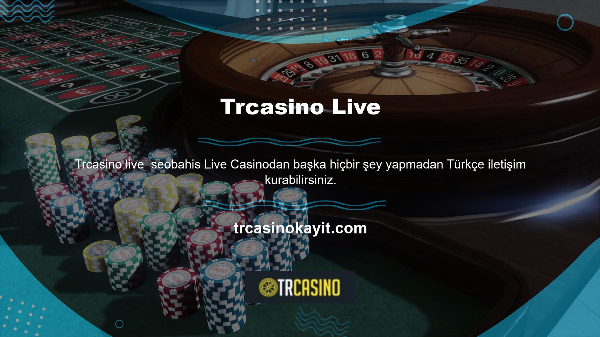Canlı casinonun ismine gidin ve tercih ettiğiniz oyun çeşidini seçin; bu daha sonra ekranınızda görüntülenecektir